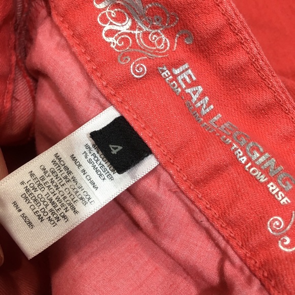 3/$15 Express Zelda slim fit super low rise Jeans - Picture 5 of 8